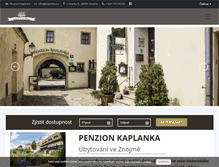 Tablet Screenshot of kaplanka.cz
